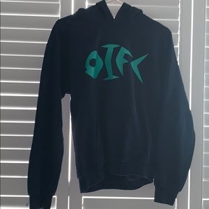 an Ocean Isle Beach hooded sweatshirt